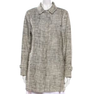 Burberry Plain Light Short Trench Jacket